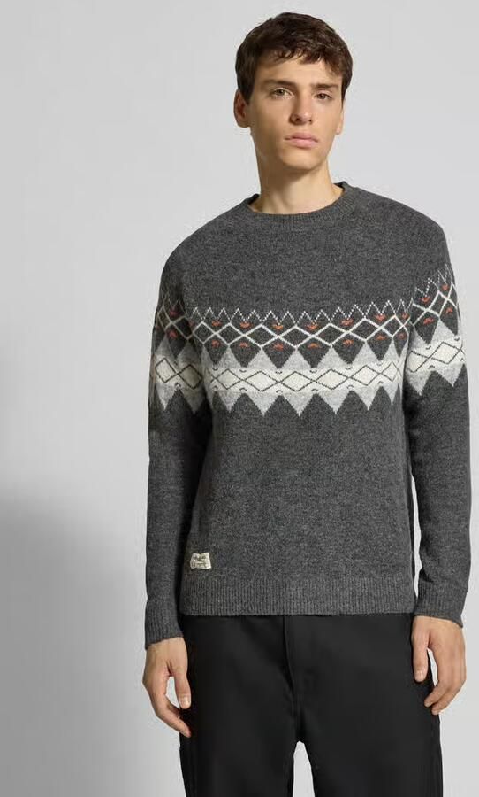 Pepe Jeans Relaxed fit gebreide pullover met wol model 'PRESLEY' - Foto 2