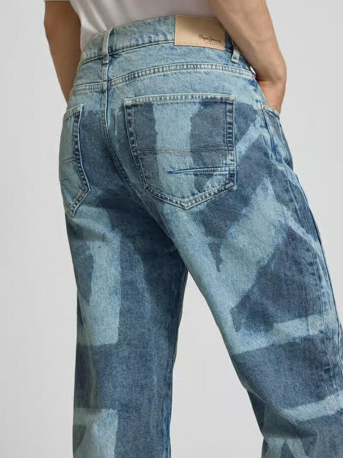 Pepe Jeans Relaxed fit jeans van zuiver katoen model 'BEXLEY' - Foto 2