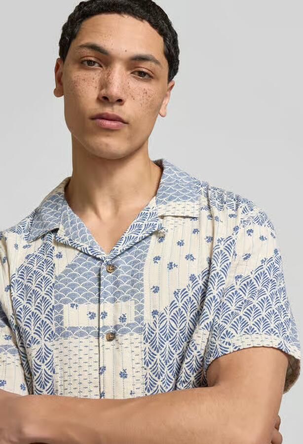 Pepe Jeans relaxed fit vrijetijdsoverhemd van puur katoen model 'PISARROT'