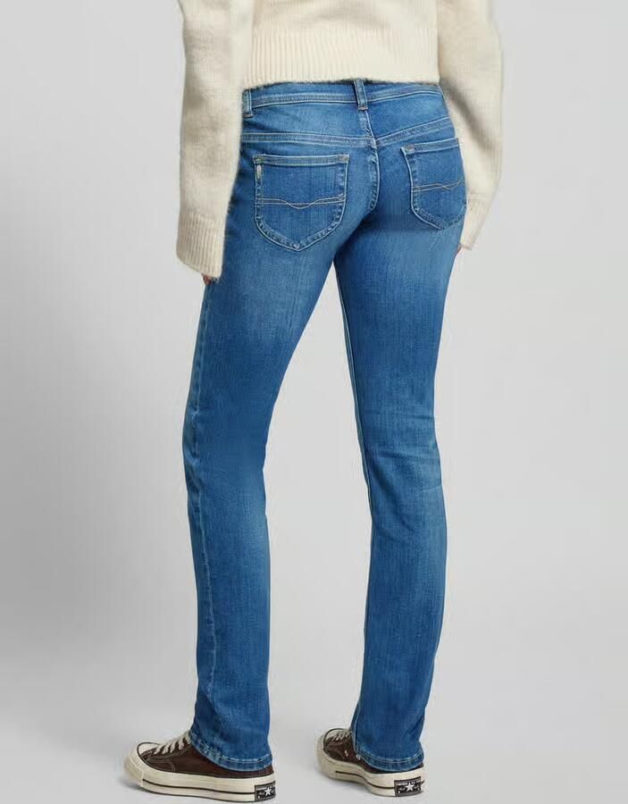 Pepe Jeans Skinny fit jeans van katoenmix model 'VENUS' - Foto 2