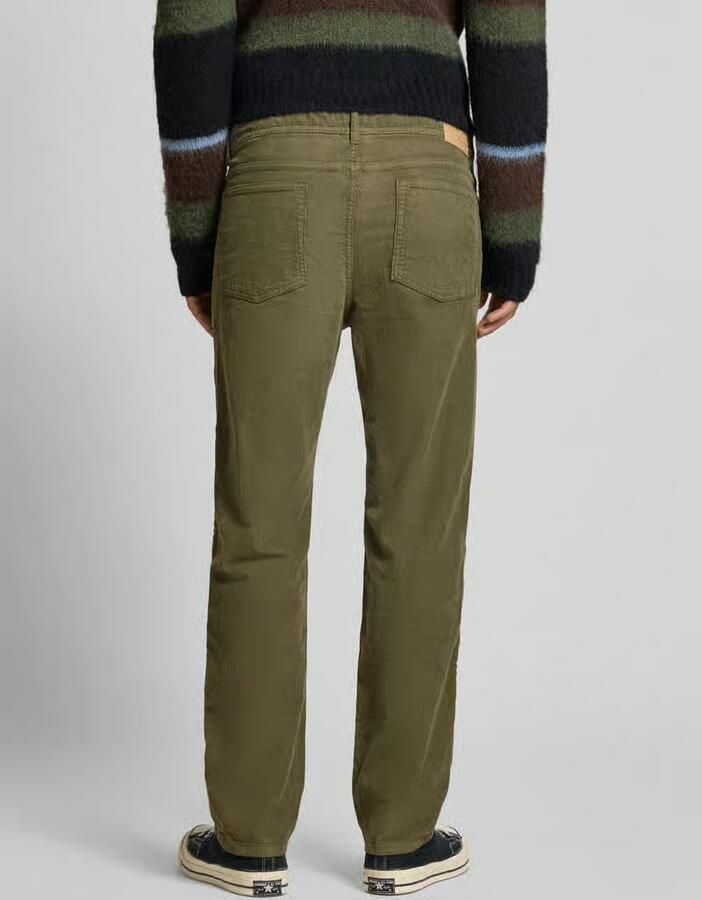 Pepe Jeans Slim fit corduroy broek van katoenmix