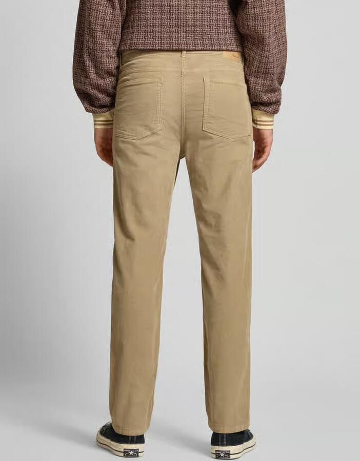 Pepe Jeans Slim fit corduroy broek van katoenmix