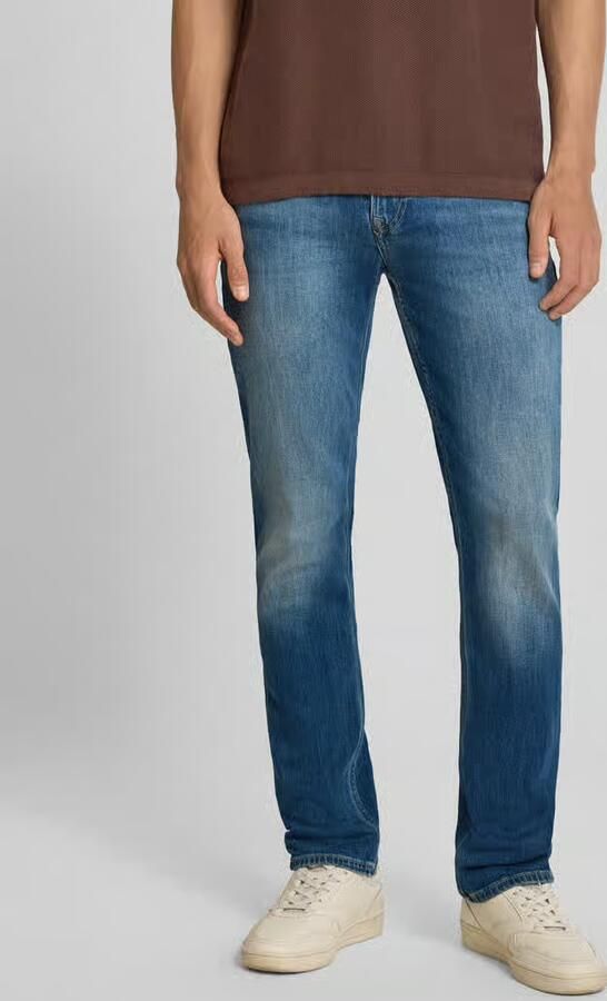 Pepe Jeans slim fit jeans van katoenmix model 'Hatch' - Foto 4