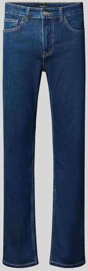 Pepe Jeans slim fit jeans van katoenmix model 'Hatch'