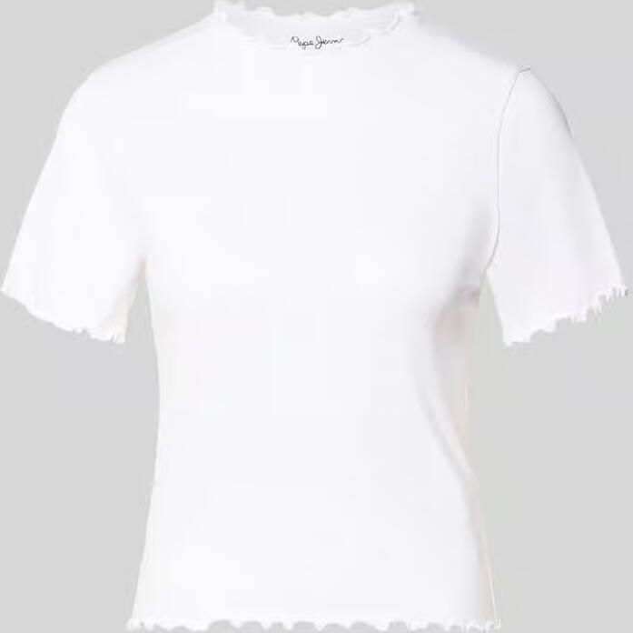 Pepe Jeans slim fit T-shirt van katoenmix model 'NORA' - Foto 2