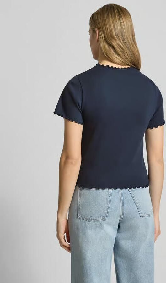 Pepe Jeans slim fit T-shirt van katoenmix model 'NORA' - Foto 3