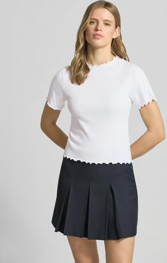Pepe Jeans slim fit T-shirt van katoenmix model 'NORA' - Foto 3