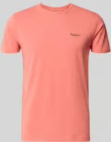 Pepe Jeans slim fit T-shirt van katoenmix model 'ORIGINAL BASIC 3N'