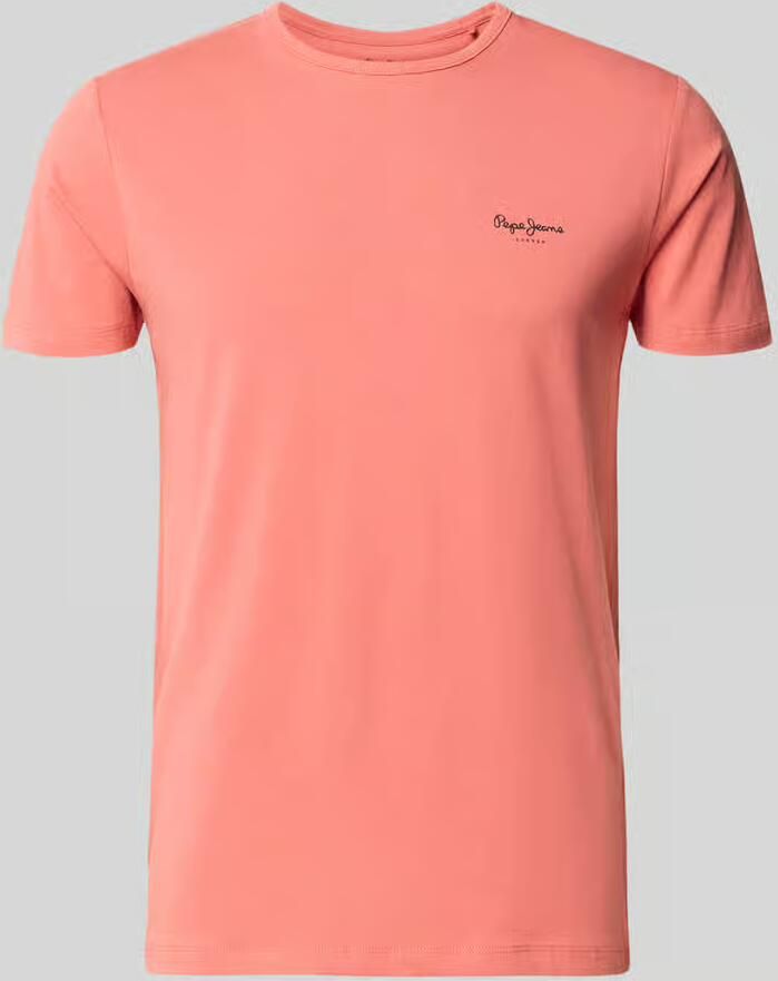 Pepe Jeans slim fit T-shirt van katoenmix model 'ORIGINAL BASIC 3N' - Foto 2