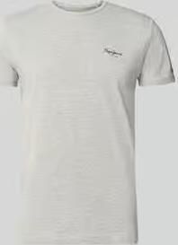 Pepe Jeans slim fit T-shirt van mix van katoen model 'ORIGINAL BASIC 3' - Foto 3