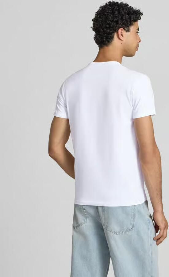 Pepe Jeans slim fit T-shirt van mix van katoen model 'ORIGINAL BASIC 3' - Foto 10