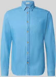 Pepe Jeans Slim fit vrijetijdsoverhemd van puur katoen model 'ABEL' - Foto 2