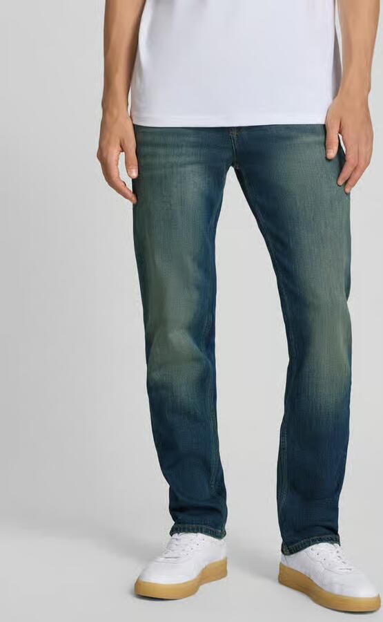 Pepe Jeans straight fit jeans van katoenmix model 'Cash' - Foto 3