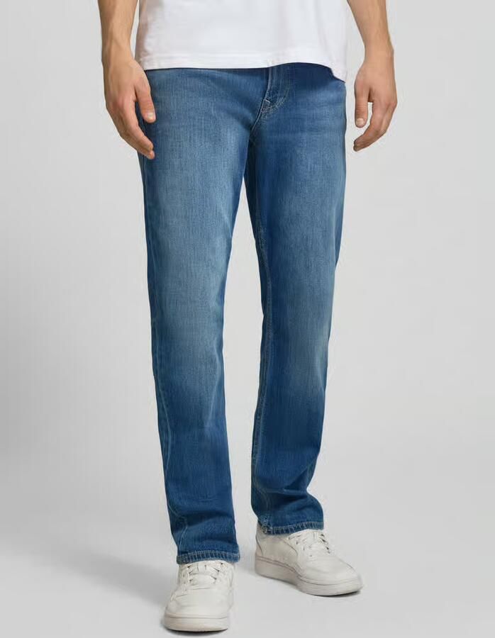 Pepe Jeans straight fit jeans van katoenmix model 'Cash' - Foto 2