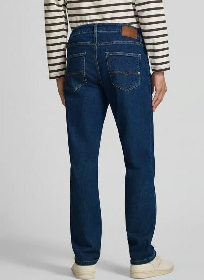 Pepe Jeans straight fit jeans van katoenmix model 'Cash' - Foto 3