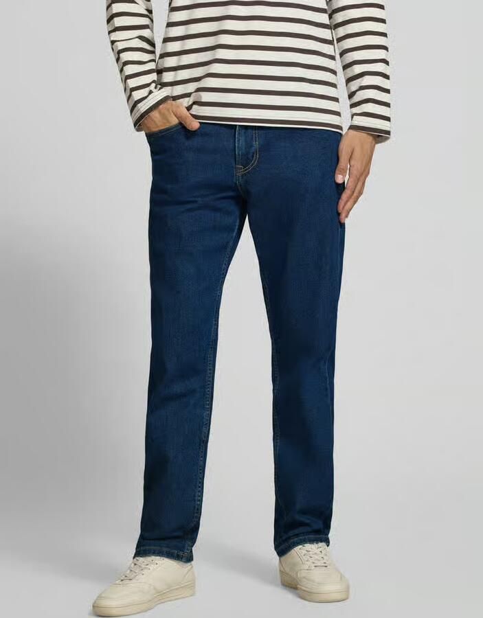 Pepe Jeans straight fit jeans van katoenmix model 'Cash' - Foto 2