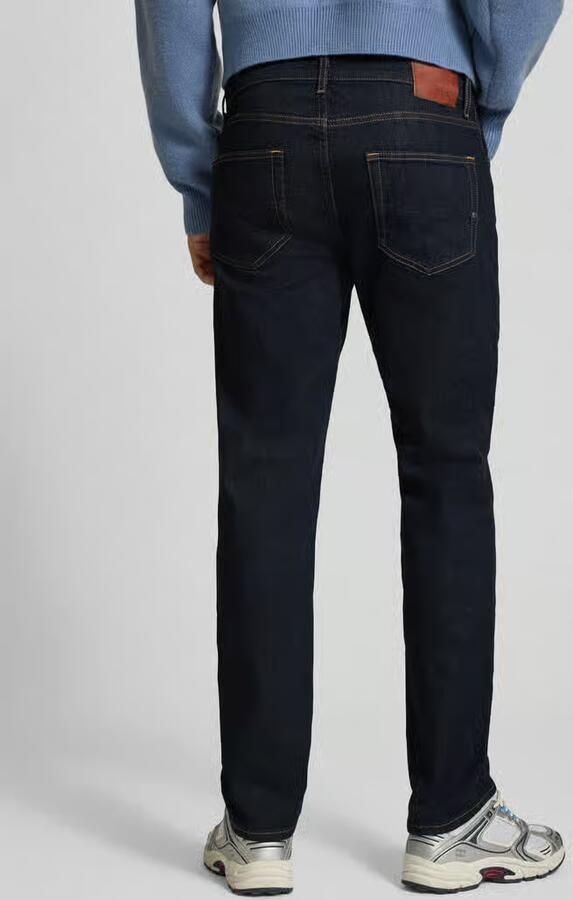 Pepe Jeans straight fit jeans van katoenmix model 'Cash' - Foto 2