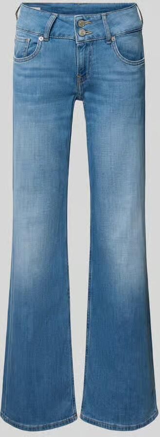 Pepe Jeans straight fit jeans van katoenmix model 'VENUS' - Foto 2