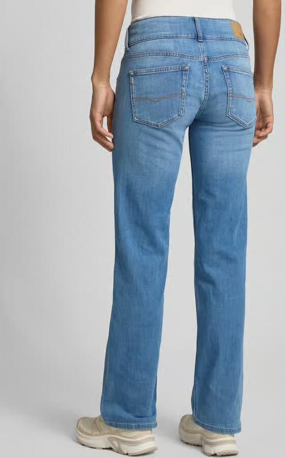 Pepe Jeans straight fit jeans van katoenmix model 'VENUS'