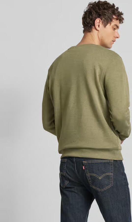 Pepe Jeans Sweatshirt met Labelstitching Model 'Nouvel'