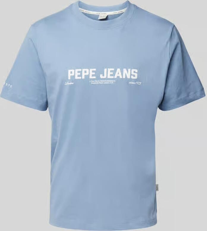 Pepe Jeans T-shirt met labelprint - Foto 2