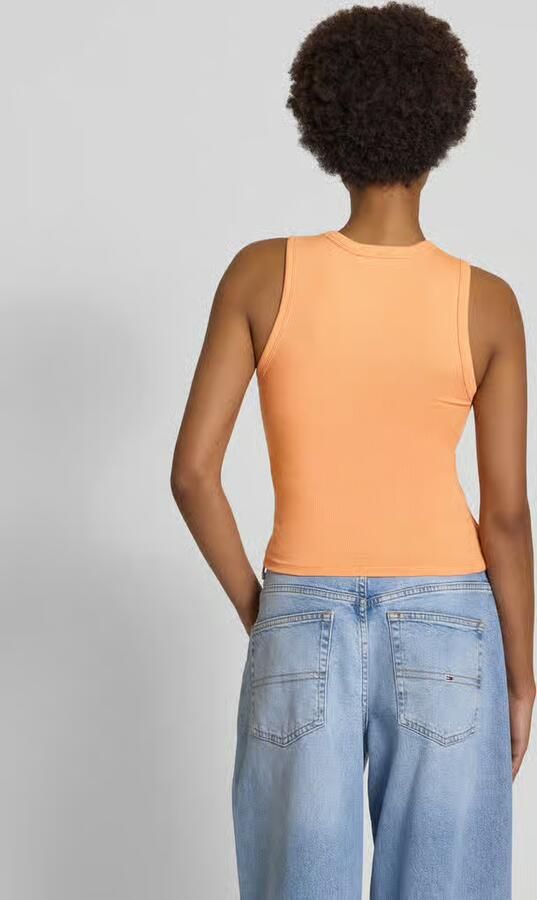 Pepe Jeans Tanktop met labelprint model 'VIV'