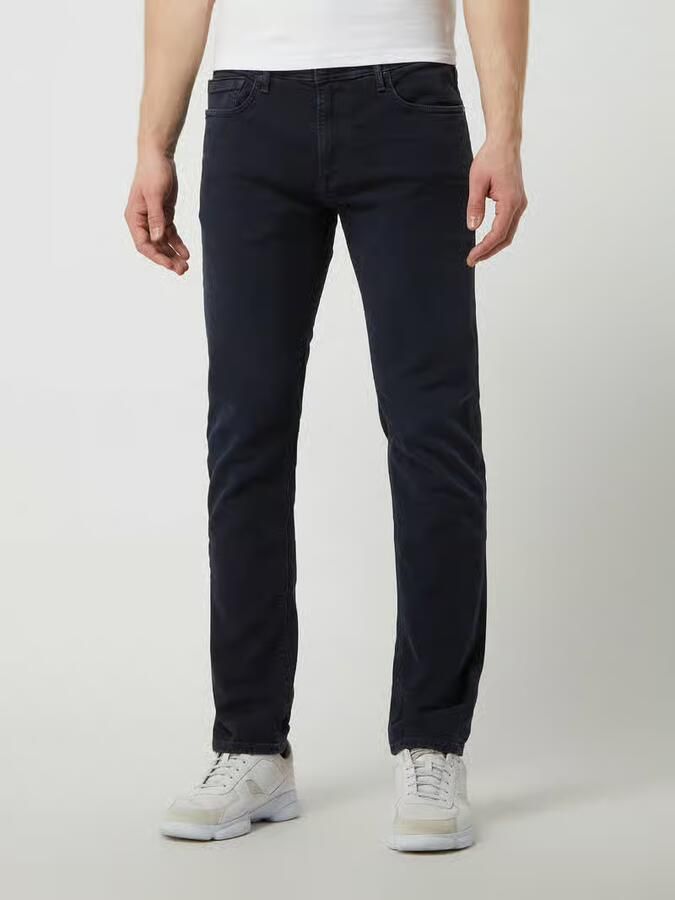 Pepe Jeans Tapered fit jeans met stretch model 'Stanley'