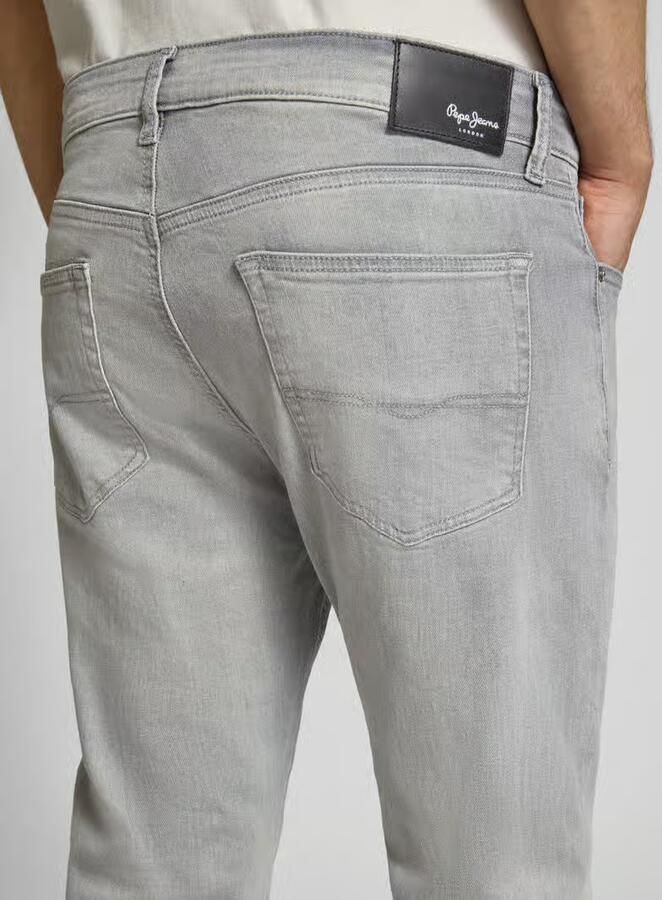 Pepe Jeans Tapered fit Jeans van Katoenmix Model 'STANLEY'