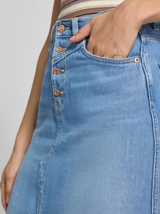 Pepe Jeans Uitlopende spijkerrok van katoenmix model 'MIRA'