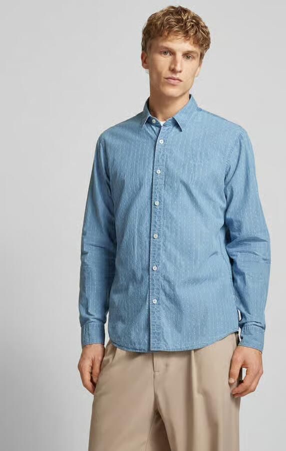 Pepe Jeans Vrijetijdsoverhemd met kentkraag - Foto 2
