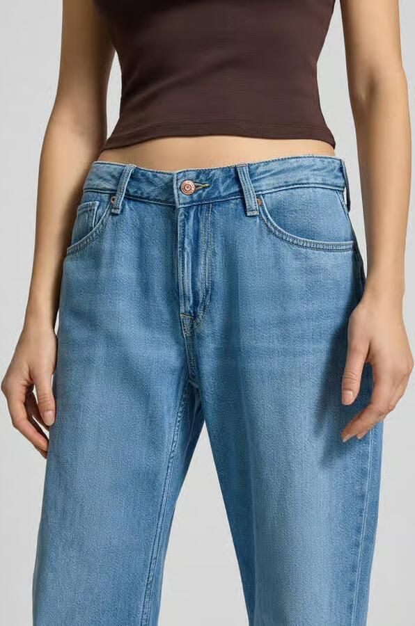 Pepe Jeans Wide leg jeans van een mix van katoen en lyocell - Foto 2