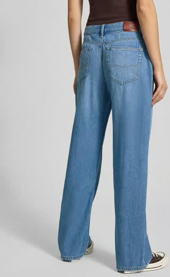 Pepe Jeans Wide leg jeans van een mix van katoen en lyocell - Foto 2