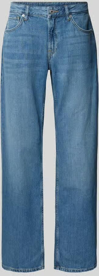 Pepe Jeans Wide leg jeans van een mix van katoen en lyocell model 'NICKY' - Foto 5