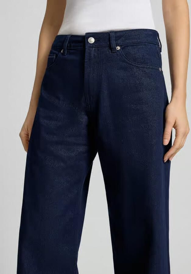 Pepe Jeans Wide leg jeans van katoenmix model LINA SHINE' - Foto 2