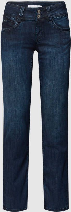 Pepe Jeans Skinny fit jeans met labeldetails