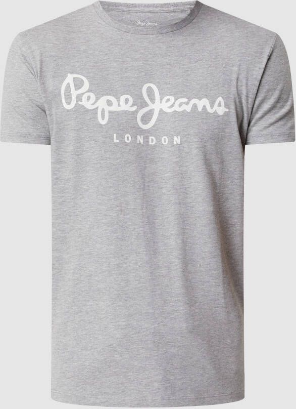 Pepe Jeans Shirt met ronde hals ORIGINAL STRETCH