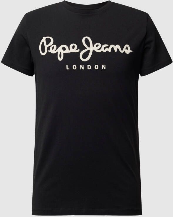 Pepe Jeans Shirt met ronde hals ORIGINAL STRETCH