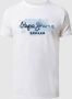 Pepe Jeans T-shirt met logoprint model 'Golders' - Thumbnail 1