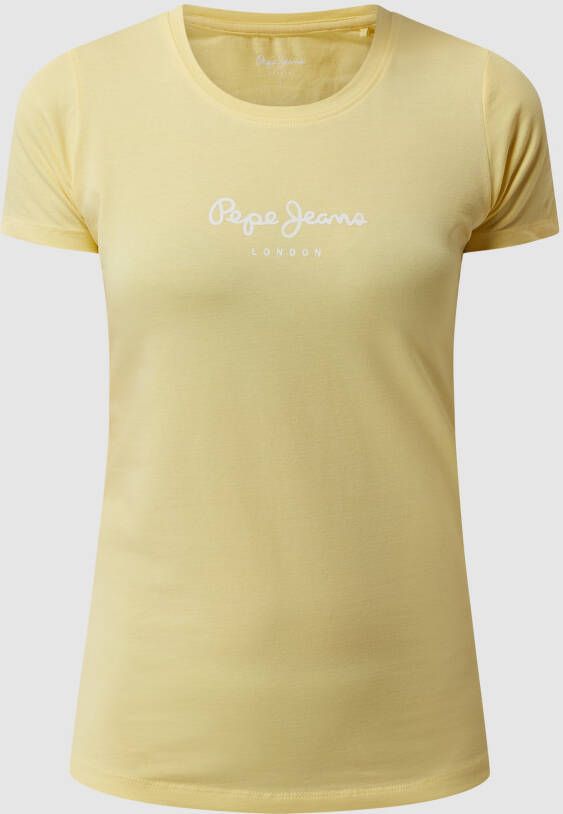 Pepe Jeans T-shirt met print model 'New Virginia'