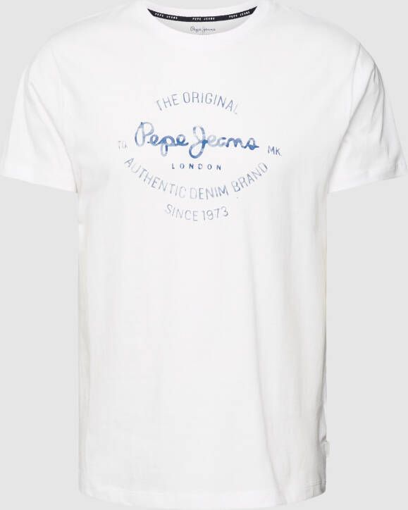 Pepe Jeans T-shirt met ronde hals model 'RIGLEY'