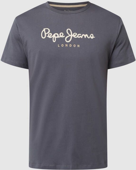 Pepe Jeans T-shirt van katoen model 'Eggo'