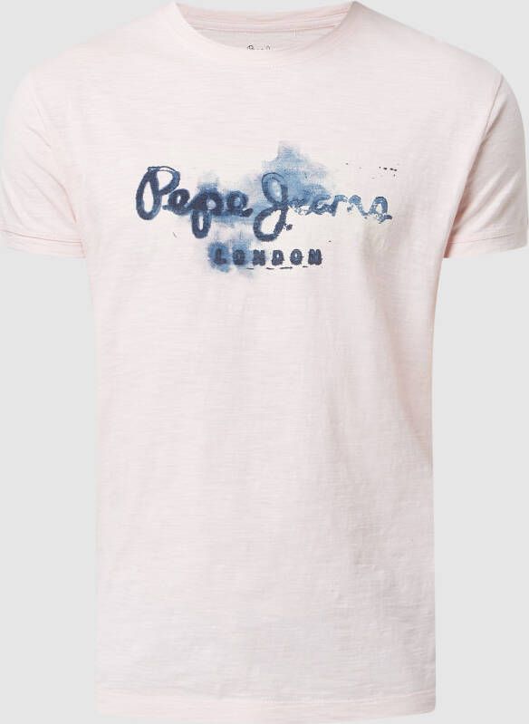 Pepe Jeans T-shirt van katoen model 'Golders'