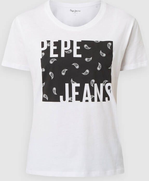 Pepe Jeans T-shirt van katoen model 'Lucie'