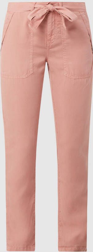 Pepe Jeans Tapered fit broek van lyocell model 'Drifter'