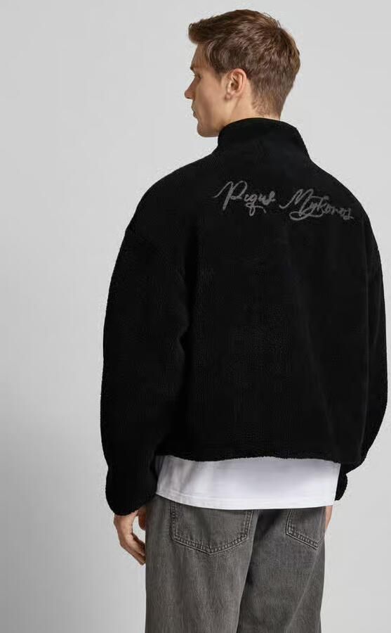 PEQUS Sweatjack met labelstitching model 'Mykonos'