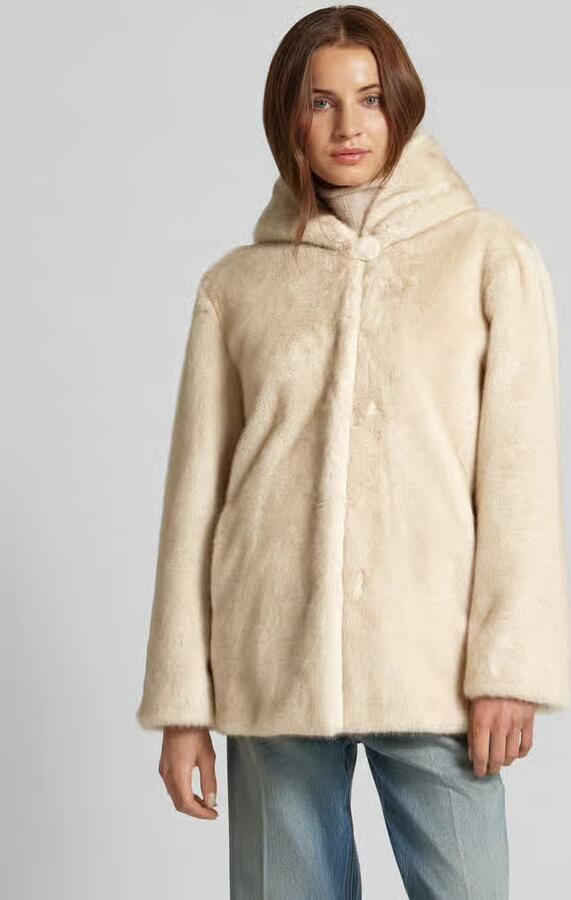 PETITE M. Jack met imitatiebont en labeldetail - Foto 2