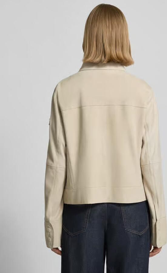 Peuterey Leren jas met klepzakken model 'Era' - Foto 3