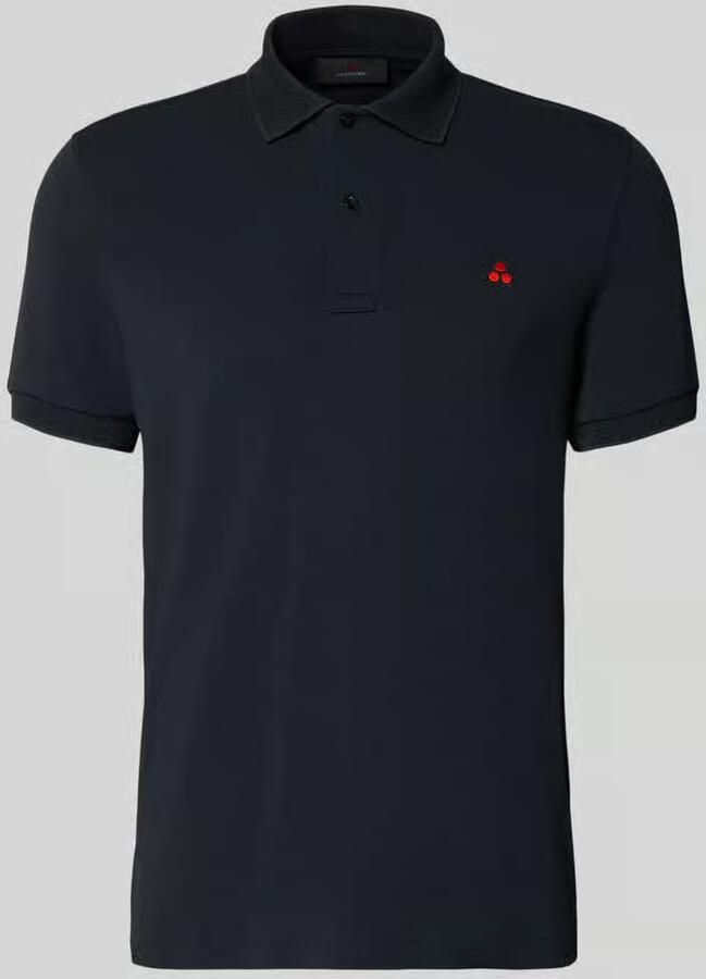 Peuterey regular fit poloshirt met stitching model 'PLANTAGO' - Foto 2