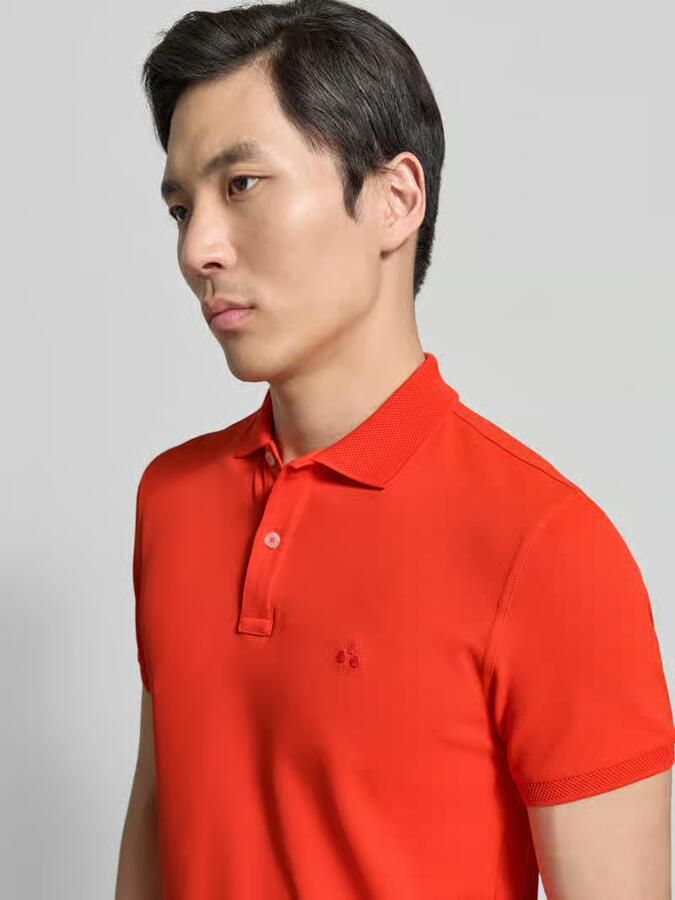 Peuterey regular fit poloshirt met stitching model 'PLANTAGO'