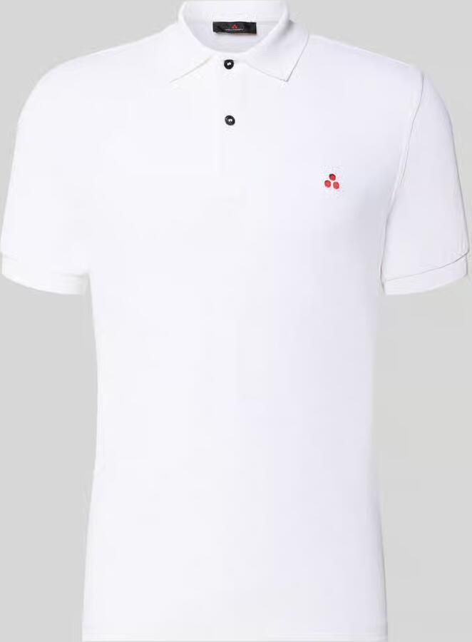Peuterey regular fit poloshirt met stitching model 'PLANTAGO' - Foto 2